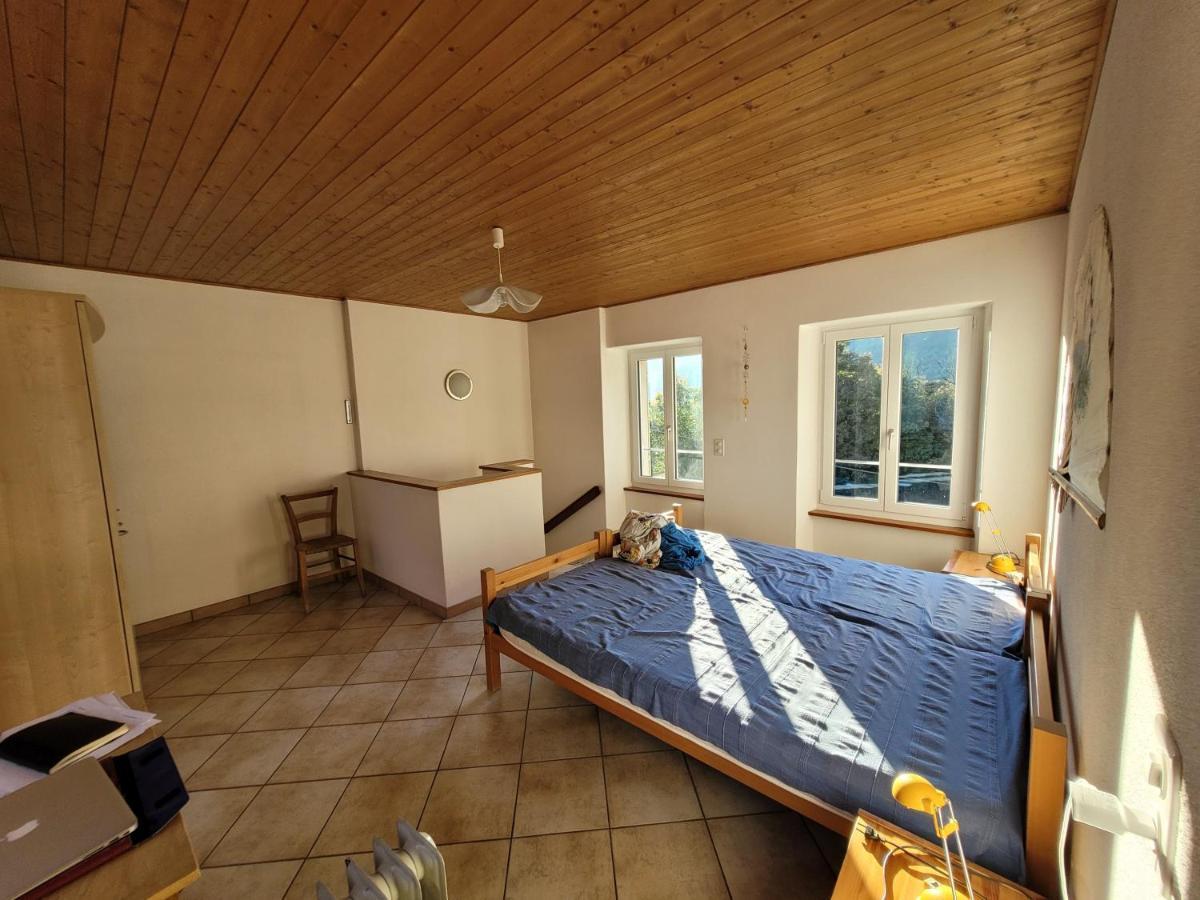 Casa Huerlimann Lägenhet Breno Exteriör bild
